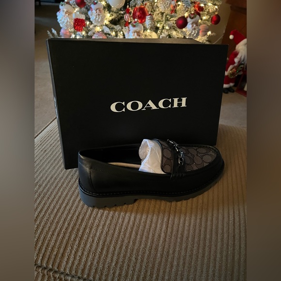 Coach Brooks Loafer In Signature Jacquard nwt - Picture 9 of 10